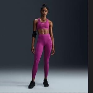 Nike "Go Firm" Support High Waisted 7/8 Leggings - Women's size LARGE